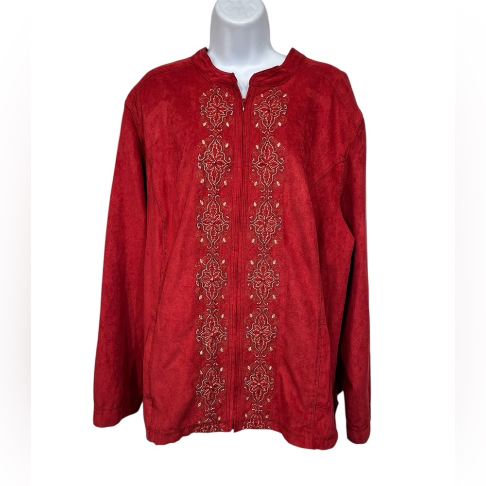Erika embroidered jacket size 3X